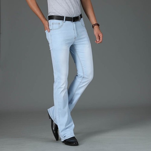 Jeans uomo fondo - a, campana