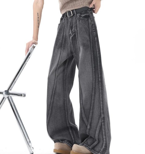 Jeans uomo grigio - , denim
