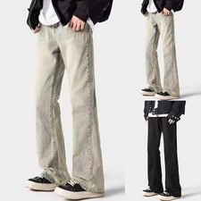 Jeans uomo svasati slim dritti