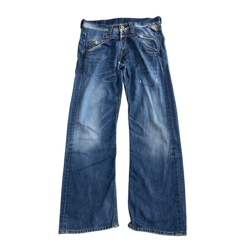 Jeans replay uomo blu denim - replay,