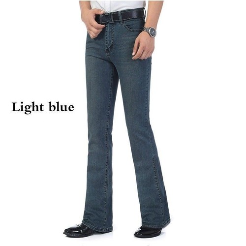 Jeans uomo svasati aderenti