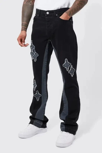 Jeans boohooman slim svasato - boohooman,