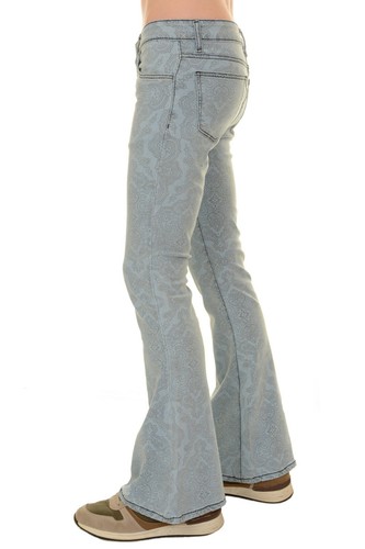 Denim candeggina pietra
