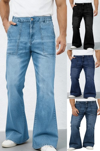 Jeans uomo retrò vita - , alta