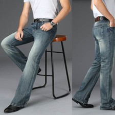 Jeans Flared Da Uomo Vintage