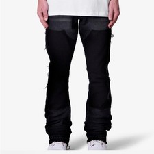 Jeans uomo MNML bicolore nero