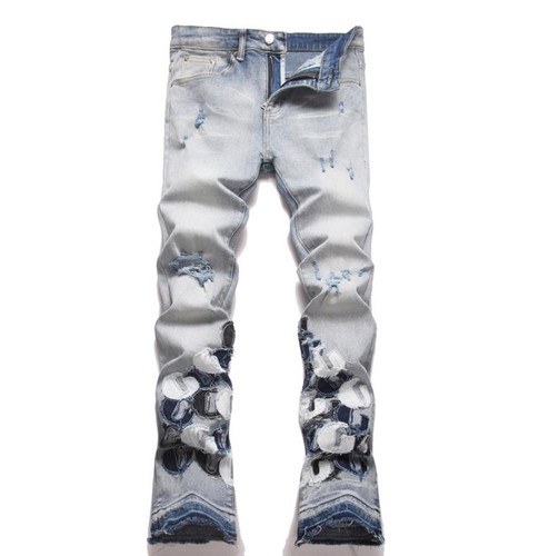 Jeans uomo blu chiaro - , retrò