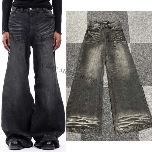 Pantaloni denim svasati - , no