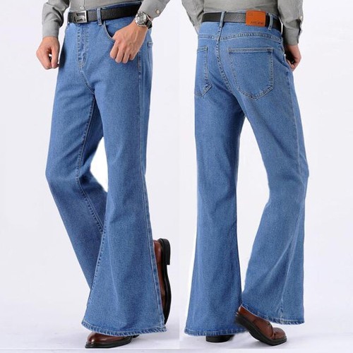 Jeans uomo fondo campana - fondo, a