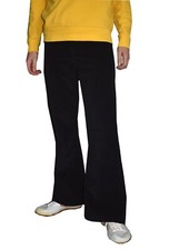 FLARES pantalone uomo nero