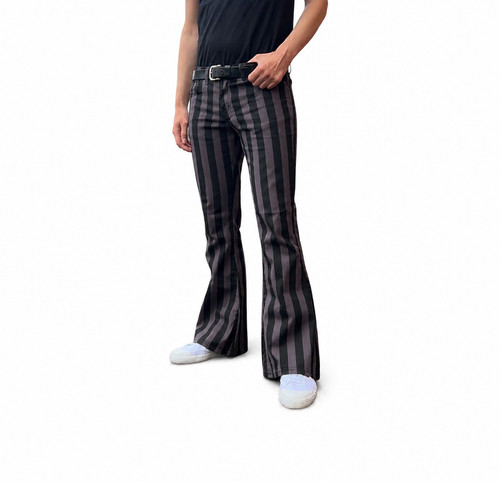 Pantalone uomo flares - pantalone, grigio