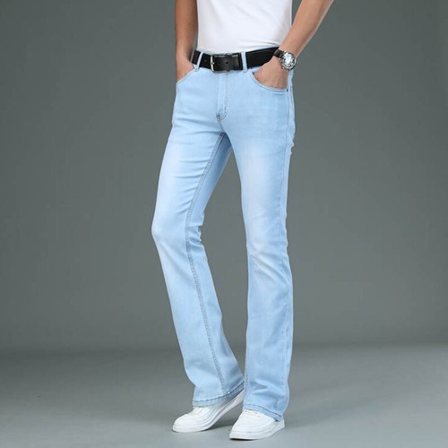 Jeans uomo elasticizzato fondo