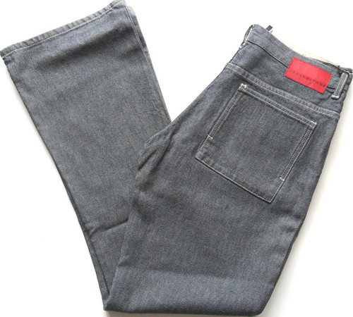Jeans svasati fondo largo zip