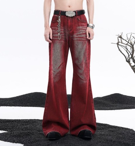 Jeans uomo rosso - uomo, denim