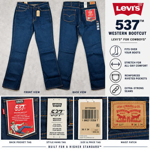 Jeans cowboy levi uomo - da,