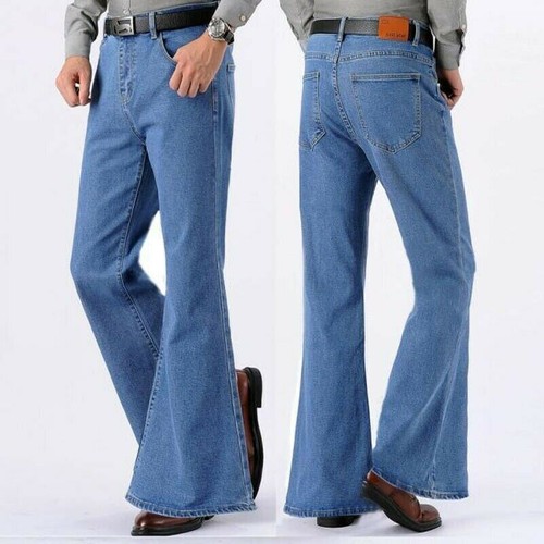 Jeans uomo fondo - a, campana