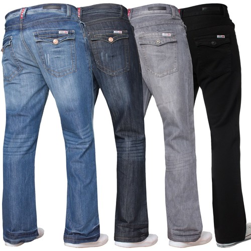 Jeans uomo bootcut gamba - , larga